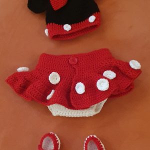 Babykostüm Minnie Maus